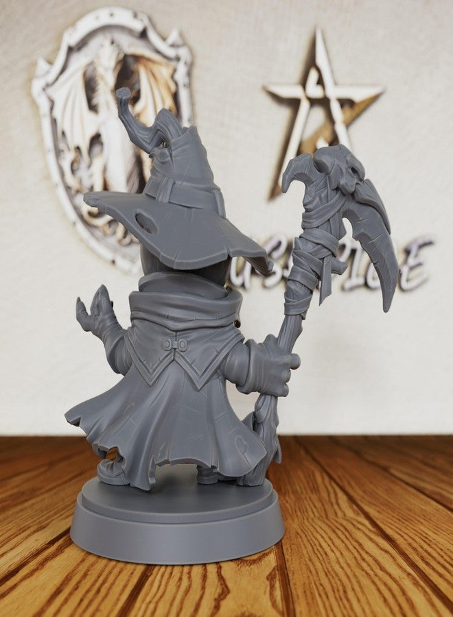 AUSPDICE TTRPG Minis for Fantasy Role Playing & Tabletop RPG Game - 28mm Scale Miniature Figure for Dungeon Masters & Miniature Game, Humanoid RPG Accessory - Pumpkin Demon (AS239) - Image 4